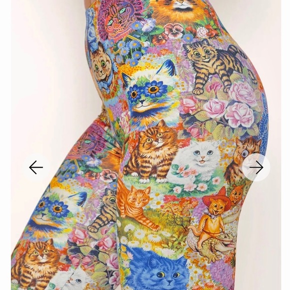BRAND NWT *Limited Edition* Blackmilk - WAIN'S CATS HWMF LEGGINGS - LIMITED - Picture 8 of 11